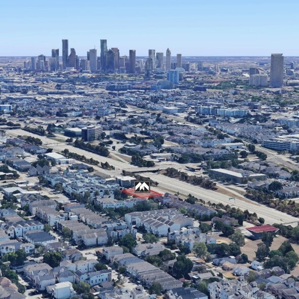 2010 Radcliffe St, Houston, TX for sale - Aerial - Image 3 of 5