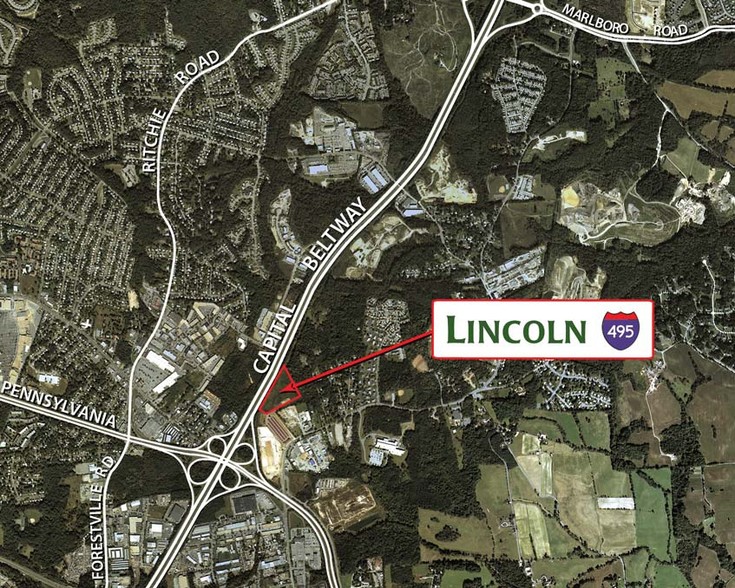 8420 Westphalia Rd, Upper Marlboro, MD for lease - Aerial - Image 2 of 6
