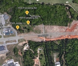 7345 Jordan Ln, Flowery Branch, GA - AERIAL  map view