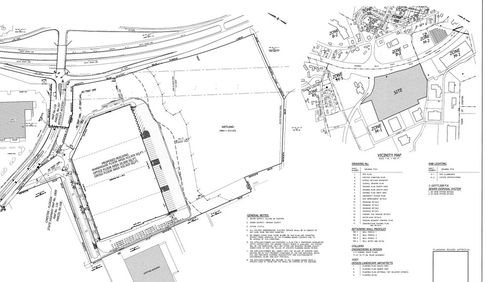 3921-3923 Summerville Way, Chester, NY for sale - Site Plan - Image 1 of 2