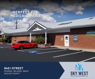 Plus de détails pour 840 I St, Sparks, NV - Bureau, Bureau/Médical à louer