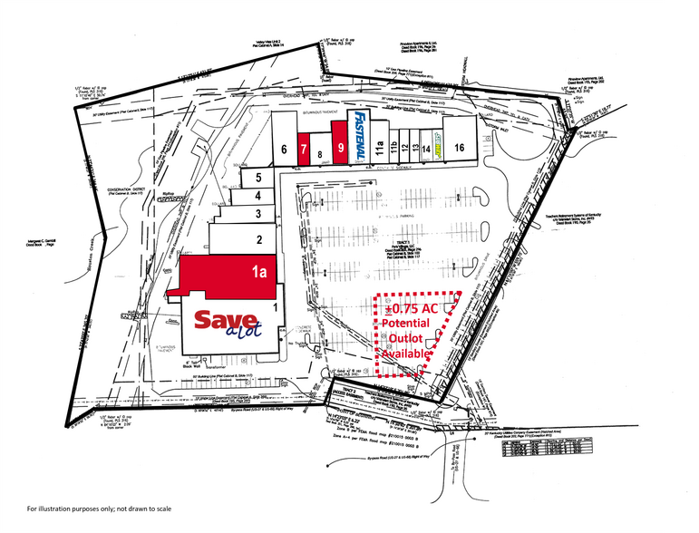 Us 27, Paris, KY à louer - Plan de site - Image 2 de 6