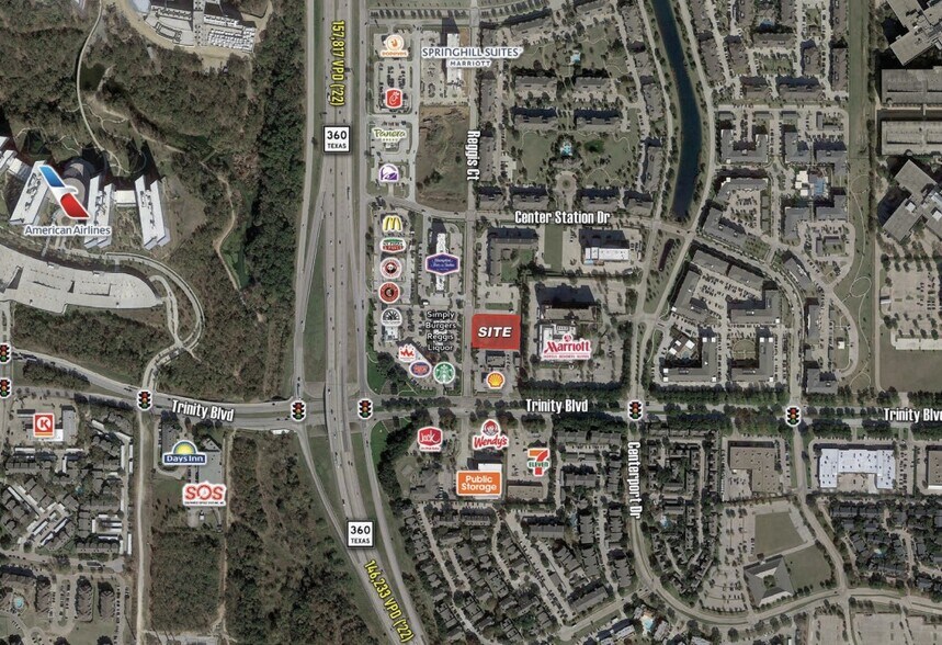 Hwy 360 & Trinity Blvd, Fort Worth, TX à louer - Aérien - Image 2 de 3
