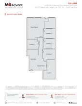 1910 20th Ave NW, Calgary, AB à louer Plan de site- Image 1 de 1