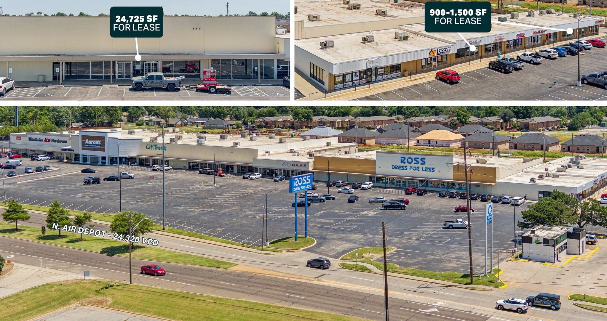 100-212 N Air Depot Blvd, Midwest City, OK for lease Building Photo- Image 1 of 4