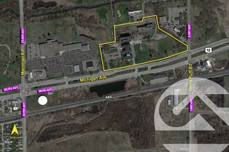 30600-30712 Michigan Ave, Westland, MI - Aerial map view