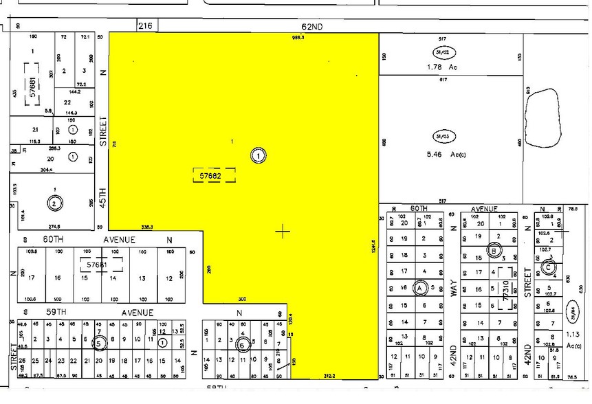 4350 62nd Ave N, Pinellas Park, FL à vendre - Plan cadastral - Image 1 de 1