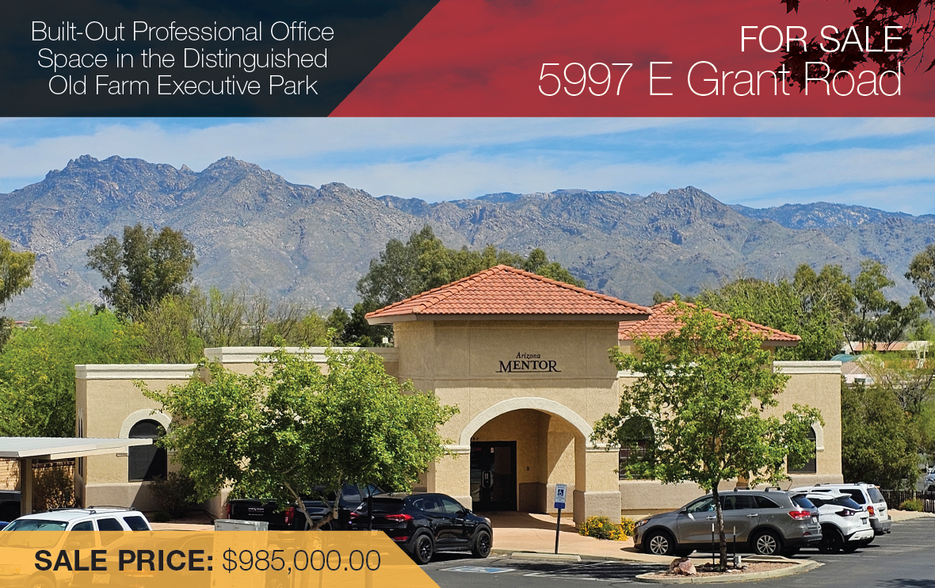 5997 E Grant Rd, Tucson, AZ for sale - Building Photo - Image 1 of 12