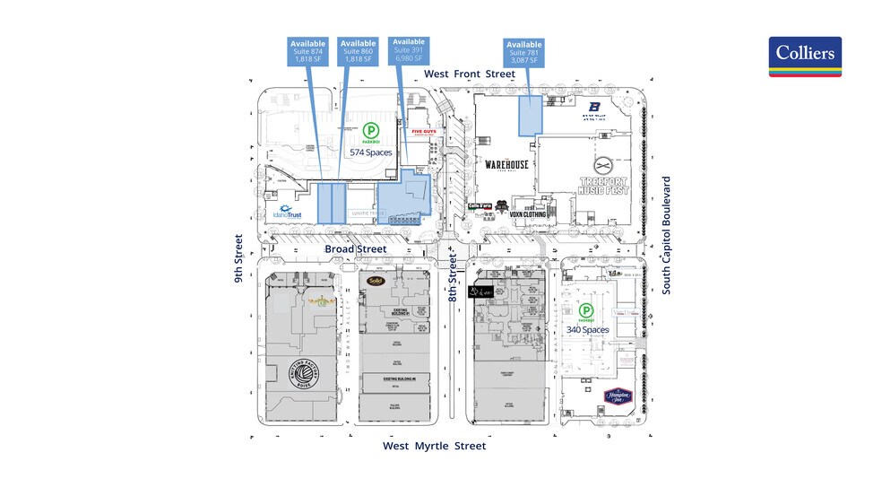 400 S 8th St, Boise, ID à louer - Photo du bâtiment - Image 2 de 2