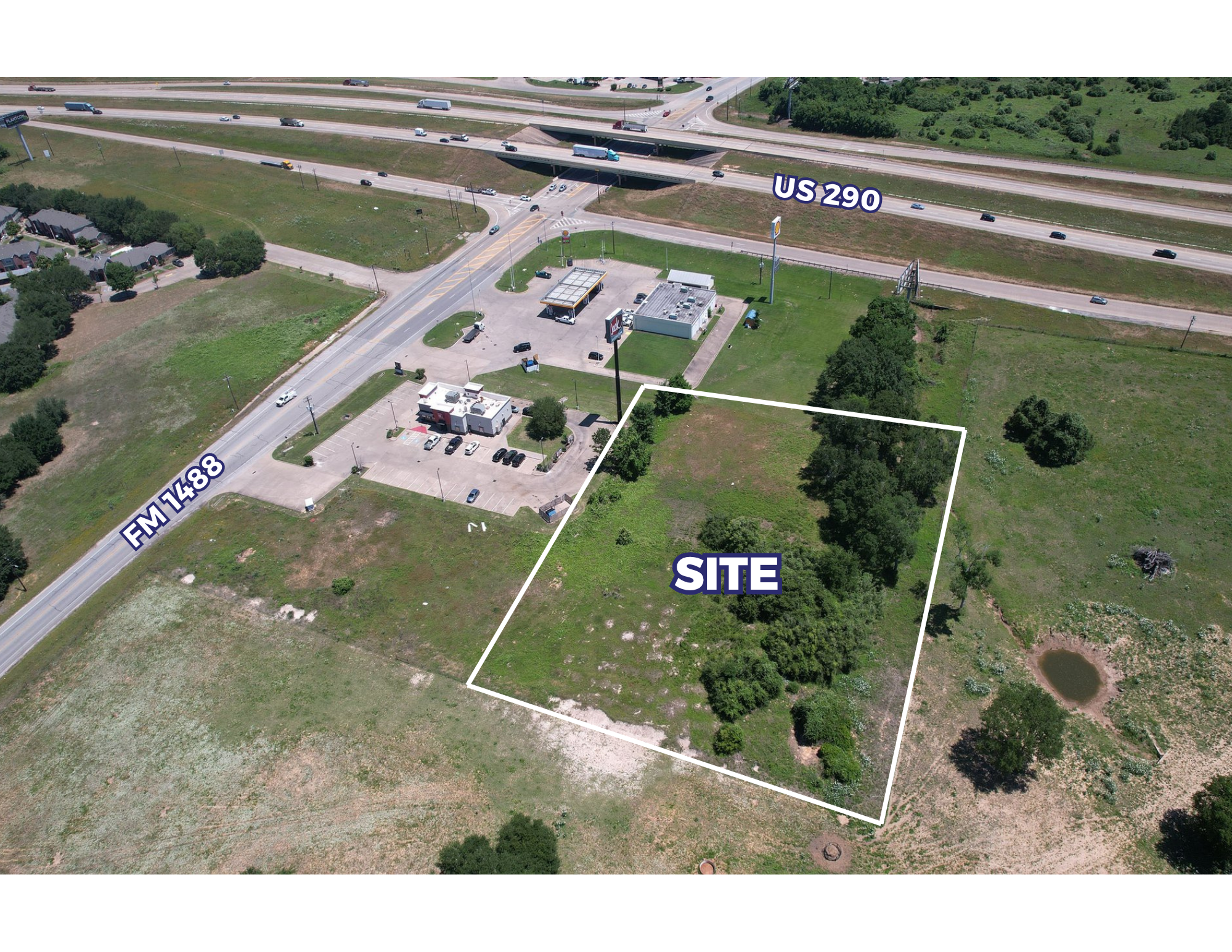 FM 1488 & US 290, Hempstead, TX à vendre Photo principale- Image 1 de 7