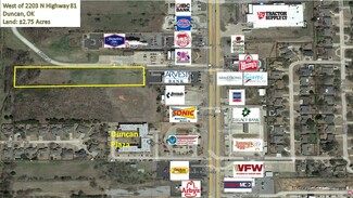 Plus de détails pour 2203 N Highway 81, Duncan, OK - Terrain à vendre