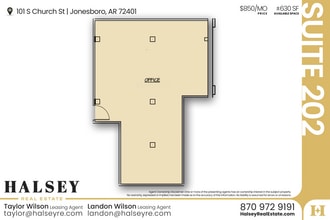 101-103 S Church St, Jonesboro, AR for lease Interior Photo- Image 1 of 3