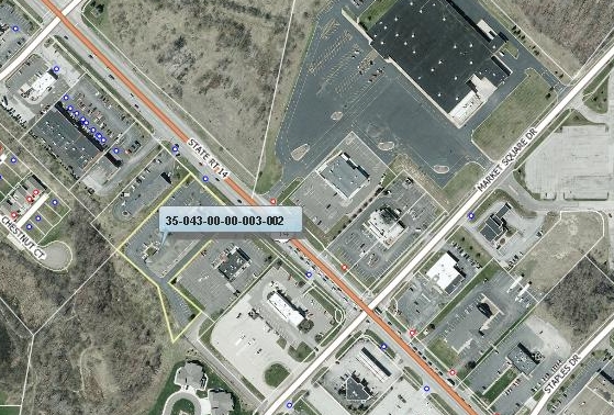 9459 State Route 14, Streetsboro, OH for sale - Plat Map - Image 1 of 1