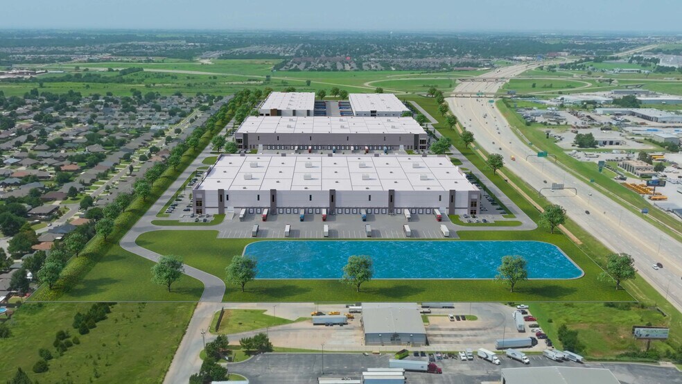 S Sara Rd & I-40, Yukon, OK à louer - Aérien - Image 2 de 2