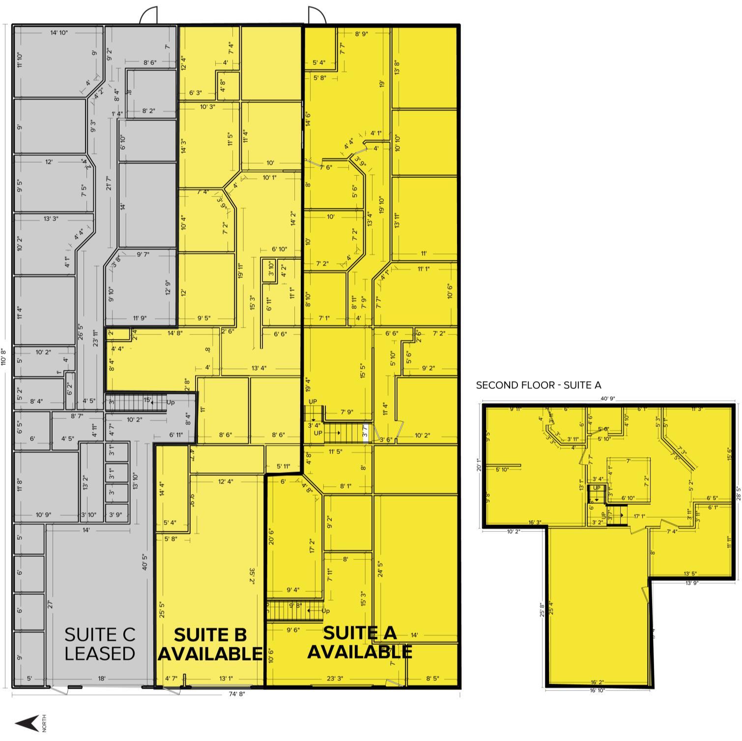 4212-4214 Martin Rd, Commerce Township, MI for lease Floor Plan- Image 1 of 2