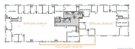 983 University Ave, Los Gatos, CA à louer Plan d’étage- Image 1 de 1