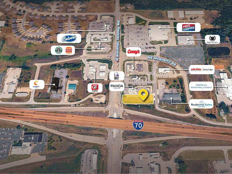 NEC I-70 & N Buckner Tarsney Road, Grain Valley, MO for lease Primary Photo- Image 1 of 2