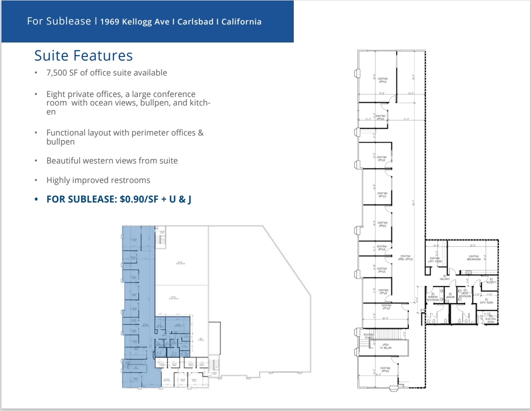 1969 Kellogg Ave, Carlsbad, CA à louer Plan d  tage- Image 1 de 1