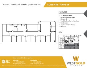 4380 S Syracuse St, Denver, CO for lease Floor Plan- Image 1 of 1