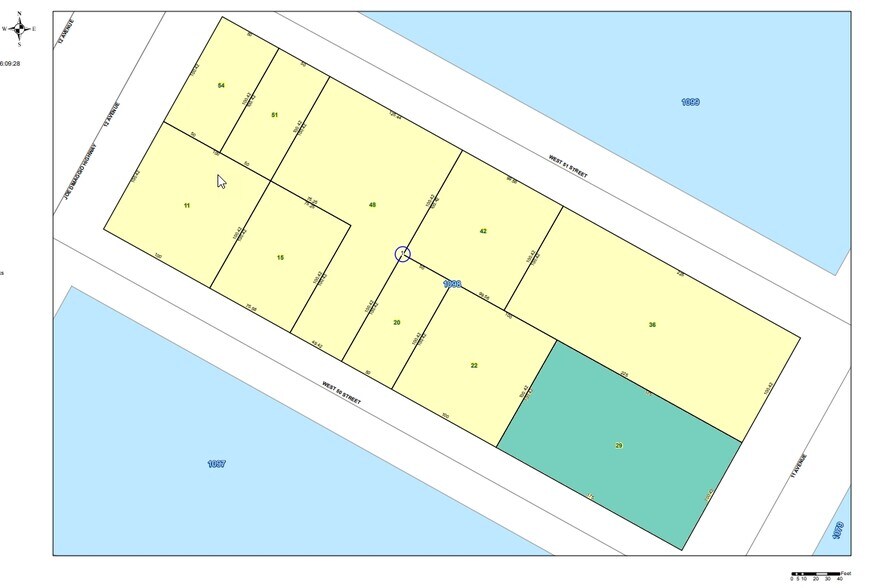 707 Eleventh Ave, New York, NY à louer - Plan cadastral - Image 2 de 6