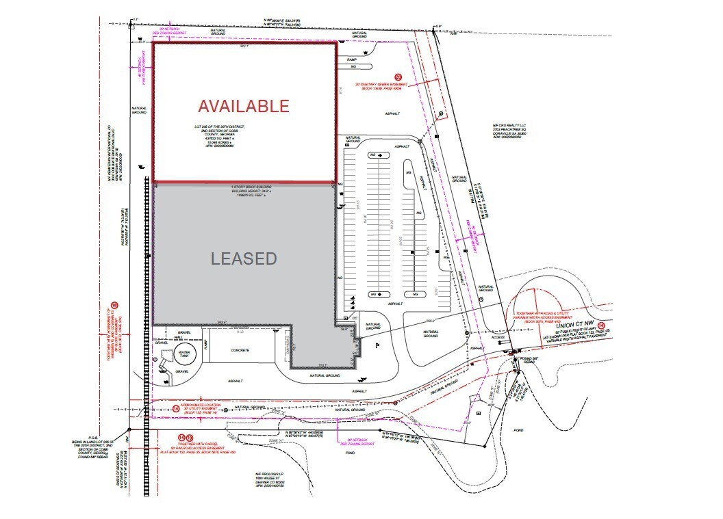 1000 Union Ct, Kennesaw, GA à louer Plan de site- Image 1 de 2