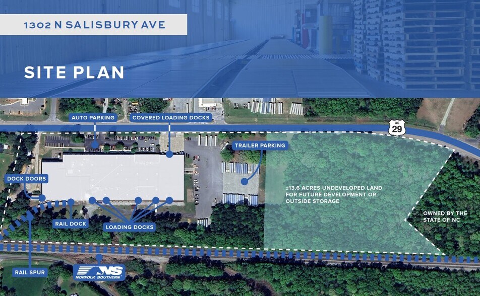 1302 N Salisbury Ave, Salisbury, NC à vendre - Photo du bâtiment - Image 2 de 13