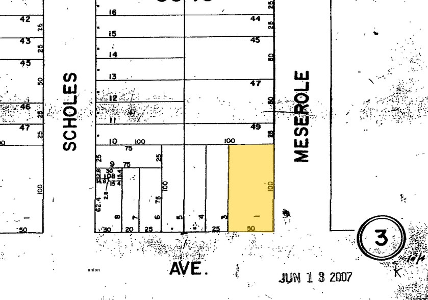 7 Meserole St, Brooklyn, NY à vendre - Plan cadastral - Image 1 de 1