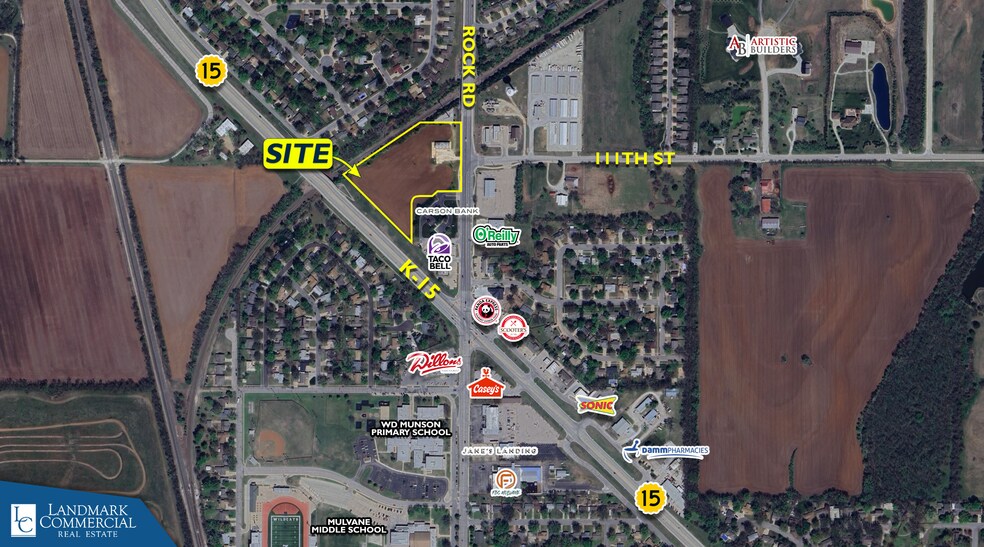 K-15 & Rock Rd rd, Mulvane, KS à vendre - Photo du bâtiment - Image 2 de 4