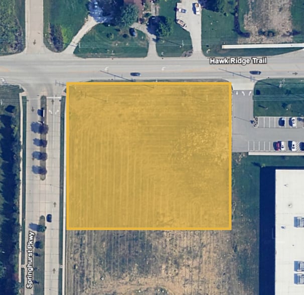 Hawk Ridge Trail & Springhurst Pkwy, O'Fallon, MO à vendre - Aérien - Image 2 de 3