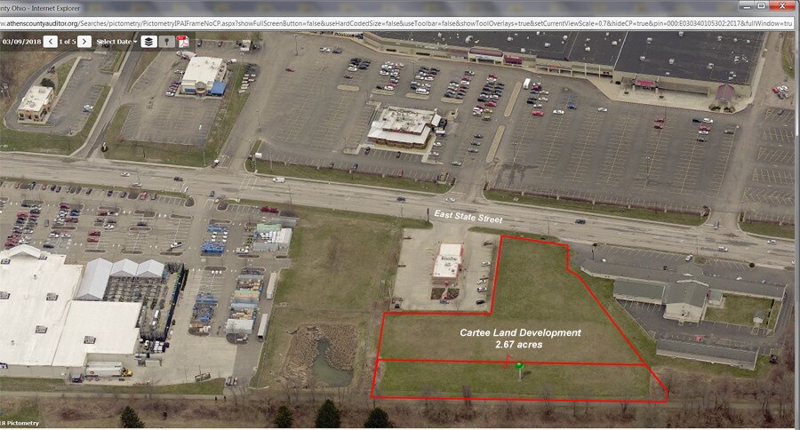 993 E State St, Athens, OH à vendre - Aérien - Image 3 de 4