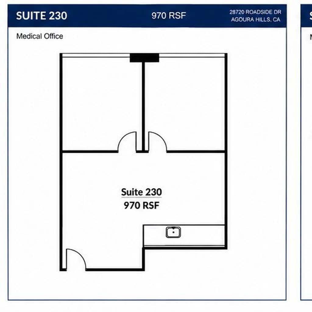 28720 Roadside Dr, Agoura Hills, CA for lease Floor Plan- Image 1 of 1