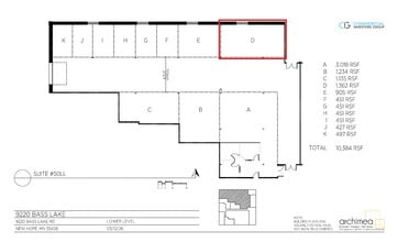9220 Bass Lake Rd, New Hope, MN à louer Plan d’étage- Image 1 de 1