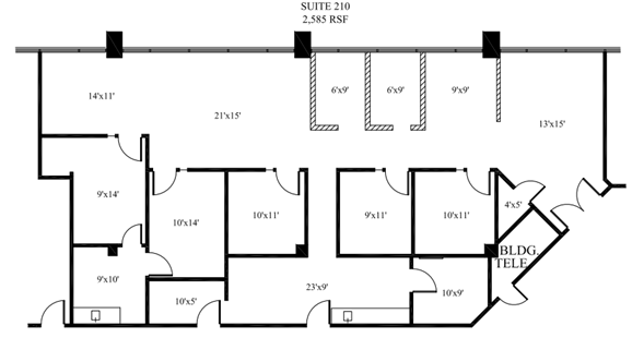 6320 Southwest Blvd, Fort Worth, TX à louer Plan d’étage- Image 1 de 1
