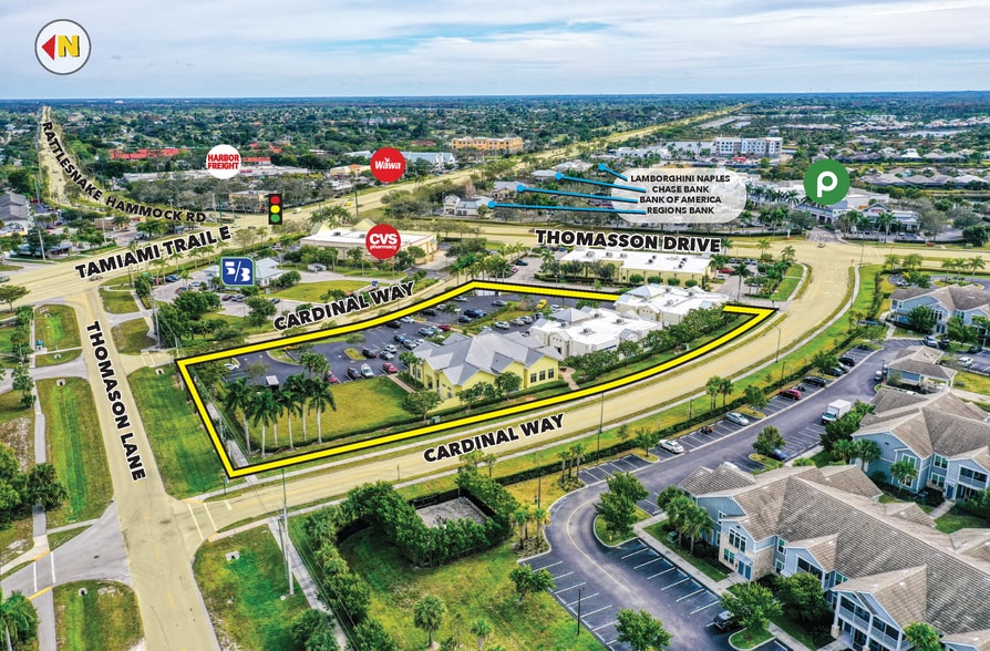 4660 Cardinal Way, Naples, FL à louer - Aérien - Image 3 de 3