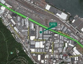 3571-3599 NW Yeon Ave, Portland, OR à louer Aérien- Image 2 de 4