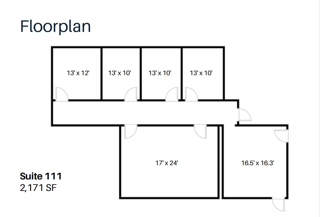 4160 Piedmont Pky, Greensboro, NC à louer Plan d’étage- Image 1 de 1