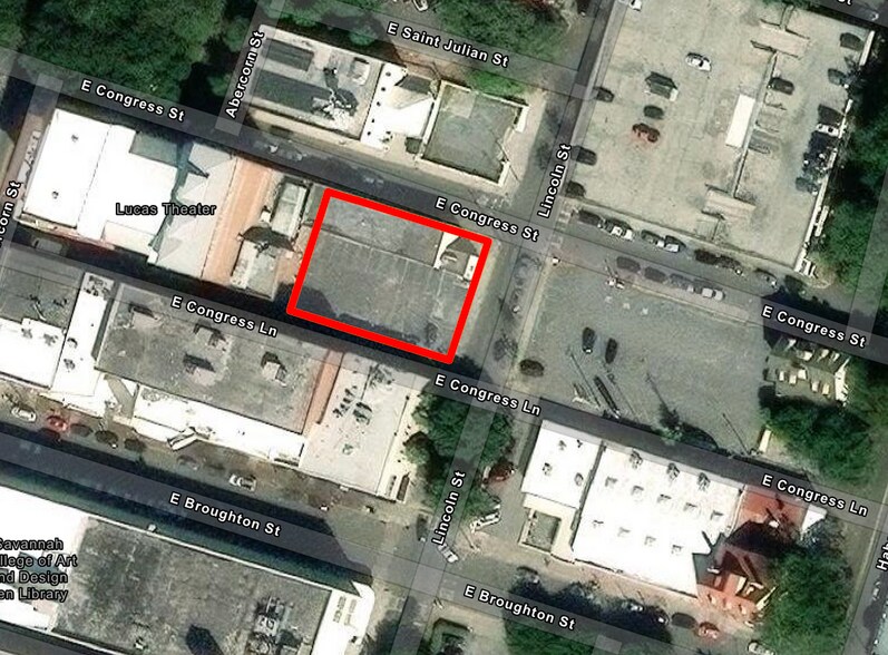 215 E Congress St, Savannah, GA à vendre - Aérien - Image 3 de 4