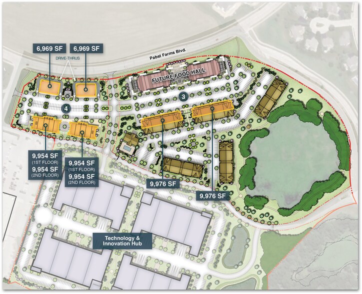 1650 Pabst Farms Blvd, Oconomowoc, WI for lease - Site Plan - Image 2 of 3