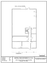 2501 Central Pky, Houston, TX à louer Plan d’étage- Image 1 de 1