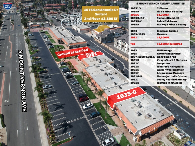 1035-1091 S Mt Vernon Ave, Colton, CA for lease - Building Photo - Image 2 of 7