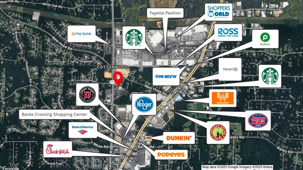 315 Highway 314, Fayetteville, GA for lease - Building Photo - Image 3 of 5