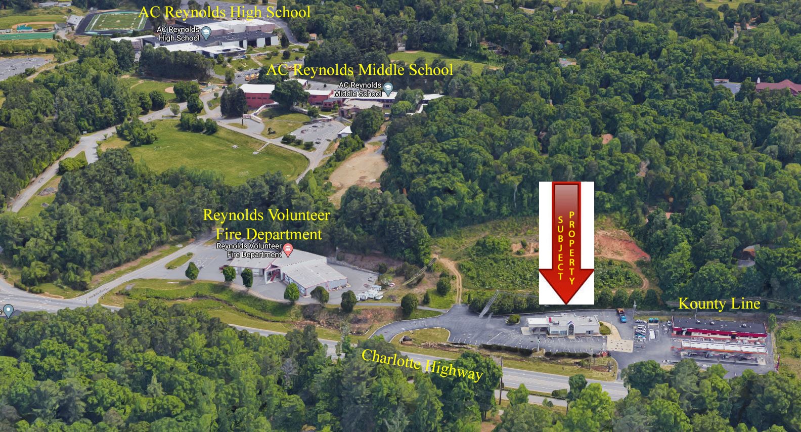 199 Charlotte Hwy, Asheville, NC à louer Photo du bâtiment- Image 1 de 7