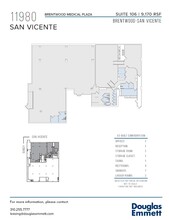 11980 San Vicente Blvd, Los Angeles, CA à louer Plan d  tage- Image 1 de 13