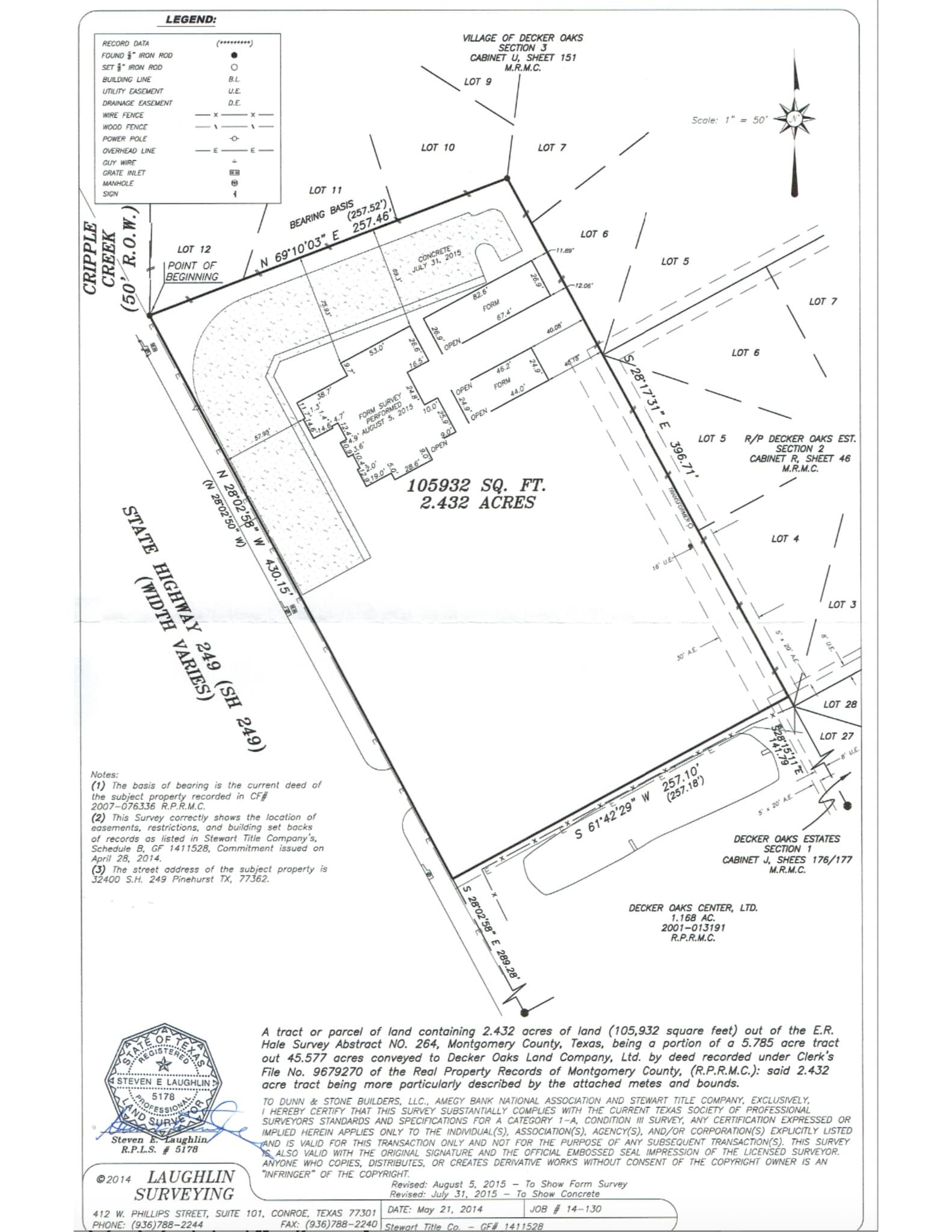 32400 SH 249, Pinehurst, TX à louer Plan de site- Image 1 de 1