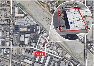 68733 Summit Dr, Cathedral City, CA - Aerial map view