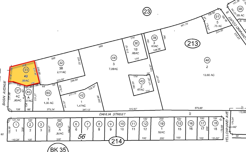 40 S Highway 160, Pahrump, NV for sale - Plat Map - Image 1 of 1