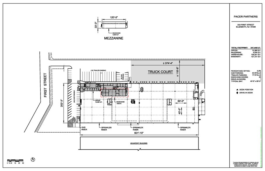 327-347 1st St, Elizabeth, NJ à louer - Photo du bâtiment - Image 3 de 3