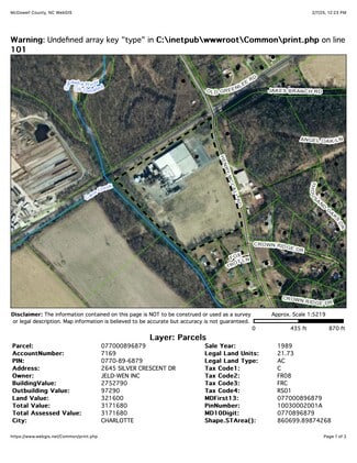 Plus de détails pour 100 Henry McCall Rd, Marion, NC - Industriel à louer