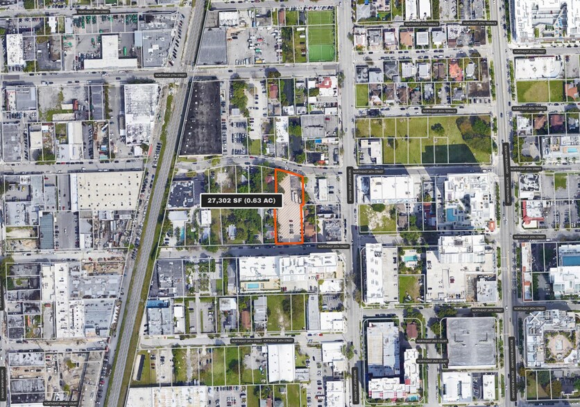 190 NE 26th St, Miami, FL à louer - Aérien - Image 2 de 9