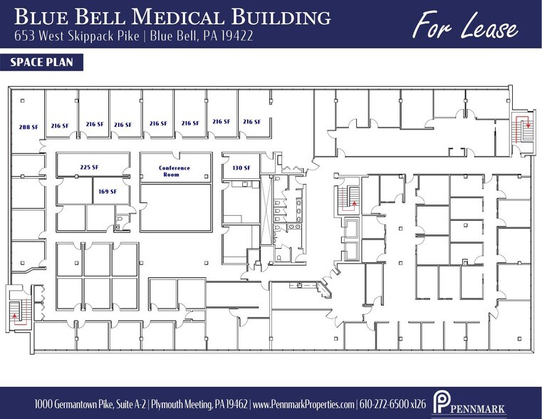 653 Skippack Pike, Blue Bell, PA for lease - Site Plan - Image 3 of 5